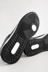 Next EDIT Tennisschuhe Sneaker Schwarz/Weiß