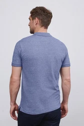 Next Piqu-Poloshirt Blau/Dunkelblau/Grau/Hellblau