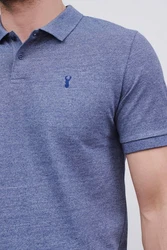 Next Piqu-Poloshirt Blau/Dunkelblau/Grau/Hellblau