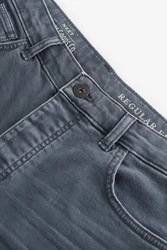 Next Regular-Fit-Jeans aus überfärbtem Denim Blau/Dunkelblau/Grau/Dunkelgrau