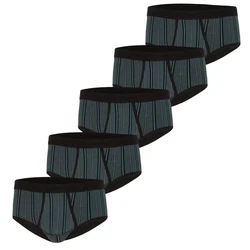 ESGE Slip Feinripp (5-Stück) Herren Türkis/Blau/Grün/Dunkelblau