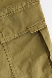 Next Utility-Cargohose Regular Tapered Khaki/Dunkelgrün