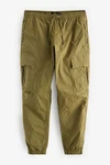 Next Utility-Cargohose Regular Tapered Khaki/Dunkelgrün