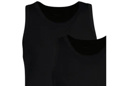 GANT Herren Unterhemd 2er Pack TANK TOP schwarz