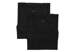 GANT Herren Unterhemd 2er Pack TANK TOP schwarz