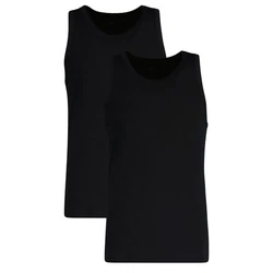 GANT Herren Unterhemd 2er Pack TANK TOP schwarz