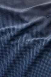 Next Bandeau-Bikini-Top Sportshirt mit Aufdruck Dunkelblau/Blau