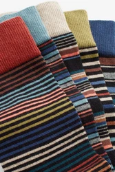 Next Bandeau-Bikini-Top Kurzsocken Gemusterte Socken im 5er-Pack Mischfarben