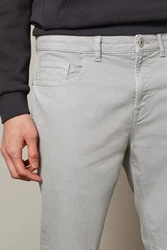 Next Slim Fit Stretch Jeans Hellgrau/Grau/Khaki