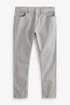 Next Slim Fit Stretch Jeans Hellgrau/Grau/Khaki
