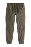 Next Utility-Cargohose Khaki/Dunkelgrün