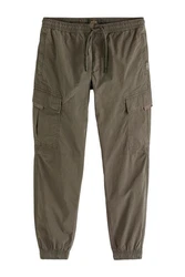 Next Utility-Cargohose Khaki/Dunkelgrün