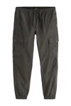 Next Utility-Cargohose Khaki/Dunkelgrün