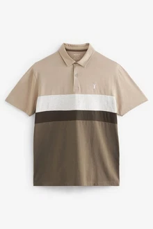 Next Poloshirt mit breitem Bruststreifen