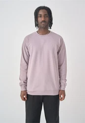 Cleptomanicx Sweatshirt Ligull Lila/Rosa