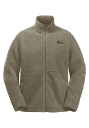 Jack Wolfskin Fleecejacke FELSLICHT Khaki/Braun/Dunkelgrün/Beige