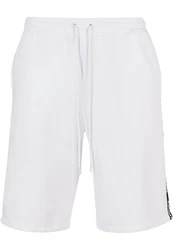 Starter Black Label Herren Tape Track Shorts Weiß/Creme/Beige/Grün