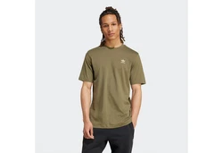 ADIDAS ORIGINALS T-Shirt 'Trefoil Essentials' Dunkelgrün/Khaki