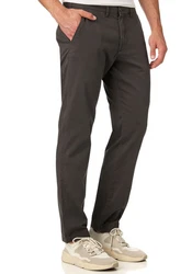 Indicode Chinos INRafle Khaki/Grau/Braun