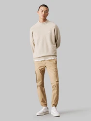 Calvin Klein Jeans Cargohose SKINNY CARGO Khaki/Beige