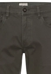 camel active 5-Pocket Hose Regular Fit Khaki/Dunkelgrün