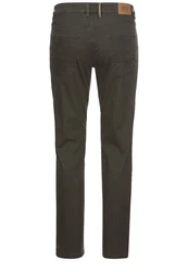 camel active 5-Pocket Hose Regular Fit Khaki/Dunkelgrün