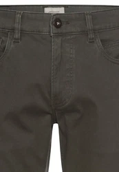 camel active 5-Pocket Hose Regular Fit Khaki/Dunkelgrün