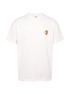 Tommy Jeans T-Shirt TJM REG RWB CREST FLAG TEE Weiß/Rosa/Beige/Dunkelblau Tommy Jeans T-Shirt TJM REG RWB CREST FLAG TEE Weiß/Rosa/Beige/Dunkelblau