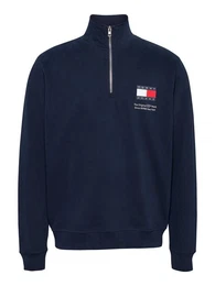 Sweatshirt TJM REG ENTRY HALF ZIP mit bedruckten Mareknlogo
