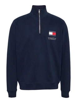 Tommy Jeans Sweatshirt TJM REG ENTRY HALF ZIP Mareknlogo