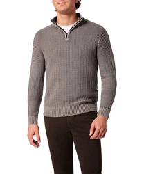 Pioneer Authentic Jeans Strickpullover Grau/Braun/Lila/Beige