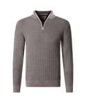 Pioneer Authentic Jeans Strickpullover Grau/Braun/Lila/Beige