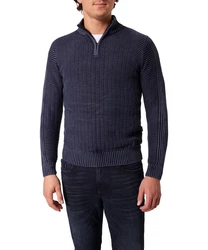 Pioneer Authentic Jeans Strickpullover Dunkelblau/Blau