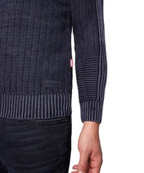 Pioneer Authentic Jeans Strickpullover Dunkelblau/Blau