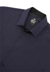 Rusty Neal Langarmhemd Slim-Fit Rot/Lila/Dunkelrot/Bordeaux