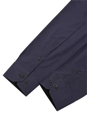 Rusty Neal Langarmhemd Slim-Fit Rot/Lila/Dunkelrot/Bordeaux