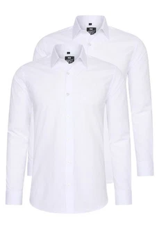 Rusty Neal Langarmhemd Slim-Fit Weiß/Creme Rusty Neal Langarmhemd Slim-Fit Weiß/Creme