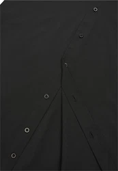 Rusty Neal Langarmhemd Slim-Fit Schwarz/Dunkelrot/Braun/Rot