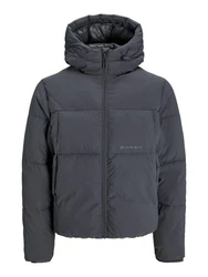 Jack & Jones Steppjacke JORVesterbro Puffer Jacket Dunkelgrau/Dunkelblau/Grau/Schwarz