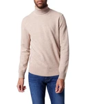 Pierre Cardin Rollkragenpullover Strick Rolli Beige/Braun/Khaki
