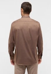 Eterna Langarmhemd COMFORT FIT Braun/Khaki/Beige