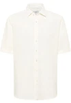 Eterna Kurzarmhemd MODERN FIT EASY IRON Weiß/Creme/Khaki