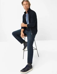 EUREX by BRAX 5-Pocket-Jeans Style LUKE Dunkelblau