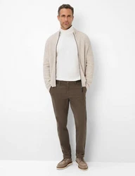 EUREX by BRAX Chinohose Style TORGE Khaki/Dunkelgrün
