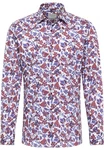 Eterna Langarmhemd SLIM FIT Rot/Lila/Rosa