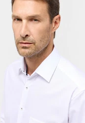 Eterna Langarmhemd Modern Fit Non Iron Weiß/Creme