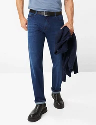 EUREX by BRAX 5-Pocket Jeans Style LUKE Dunkelblau/Blau/Hellblau