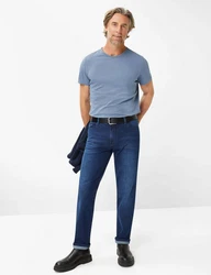 EUREX by BRAX 5-Pocket Jeans Style LUKE Dunkelblau/Blau/Hellblau
