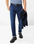 EUREX by BRAX 5-Pocket Jeans Style LUKE Dunkelblau/Blau/Hellblau
