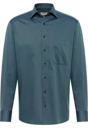 Eterna Langarmhemd COMFORT FIT Blau/Grau/Türkis/Dunkelblau/Hellblau
